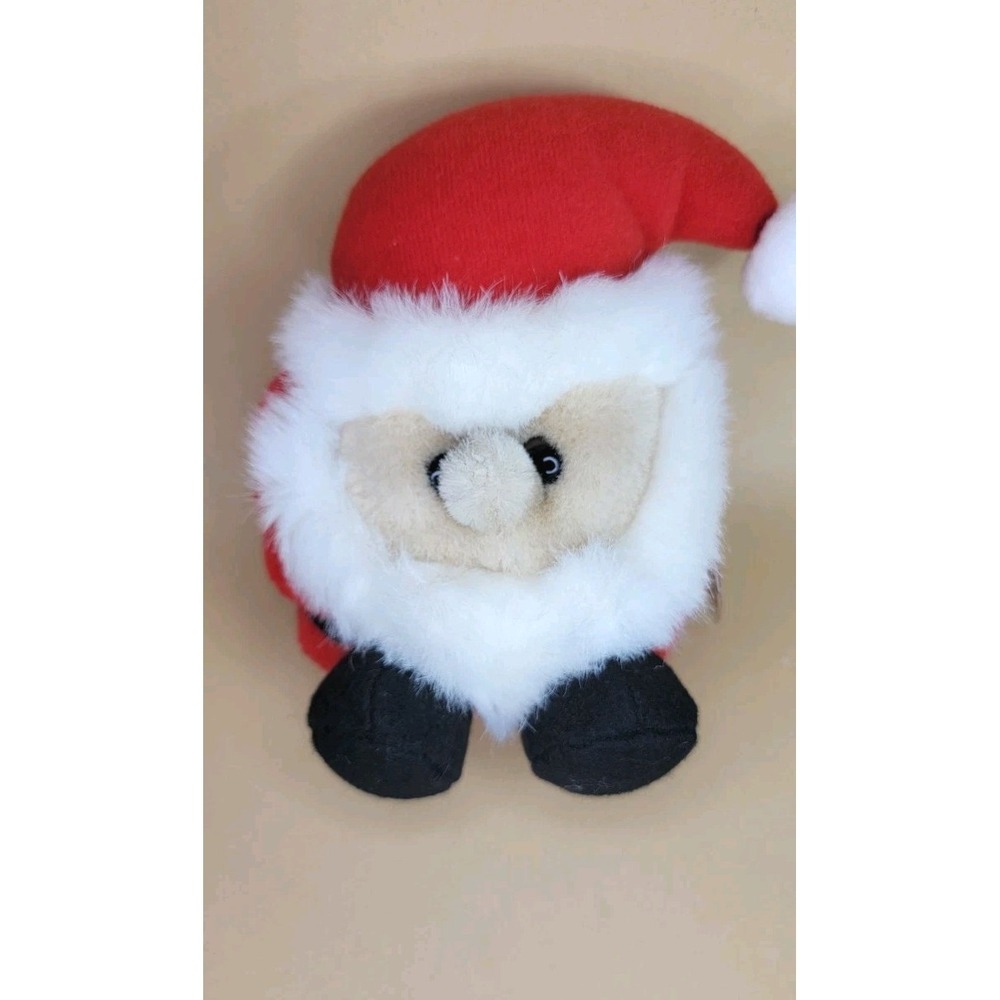 Vintage 1994 Puffkins Santa Claus Plush